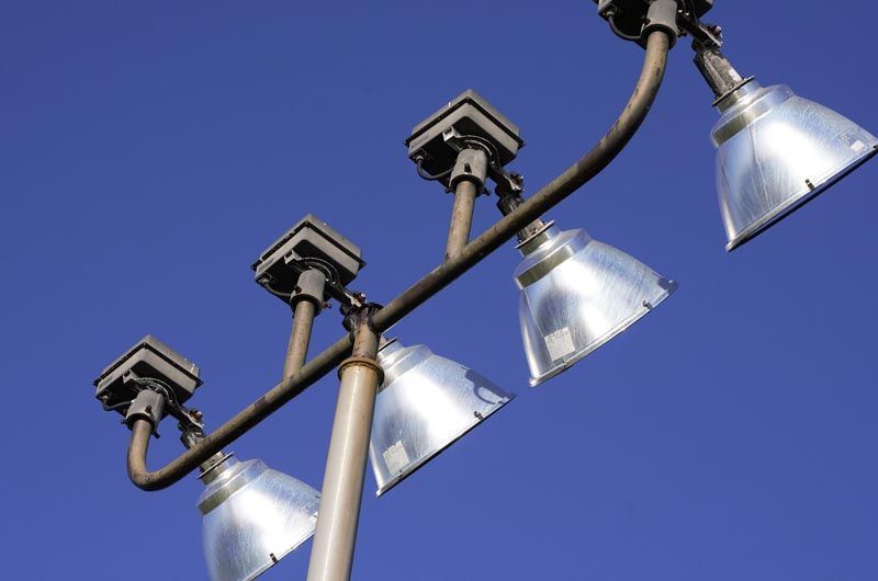 Cambiar Iluminación Focos Luz Pista Tenis