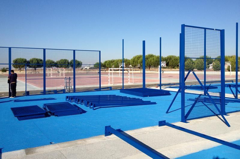 Montaje Estructura Pista Pádel